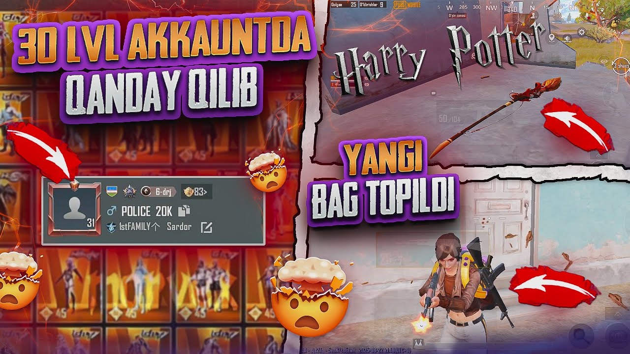 😱BU BAGNI BILMAS EDIZ🥵PUBDA GARRI POTER✅BOT AKKDA 79 KOLLEKSIONER😨
