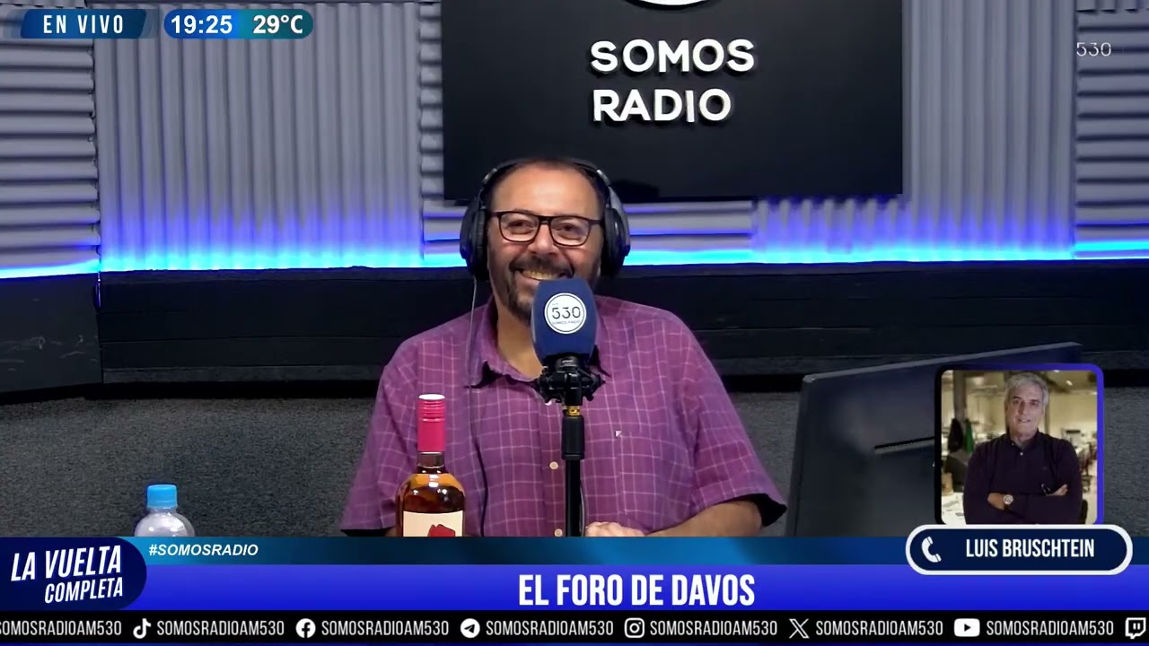 LUIS BRUSCHTEIN - EL FORO DE DAVOS - LA VUELTA COMPLETA - AM530