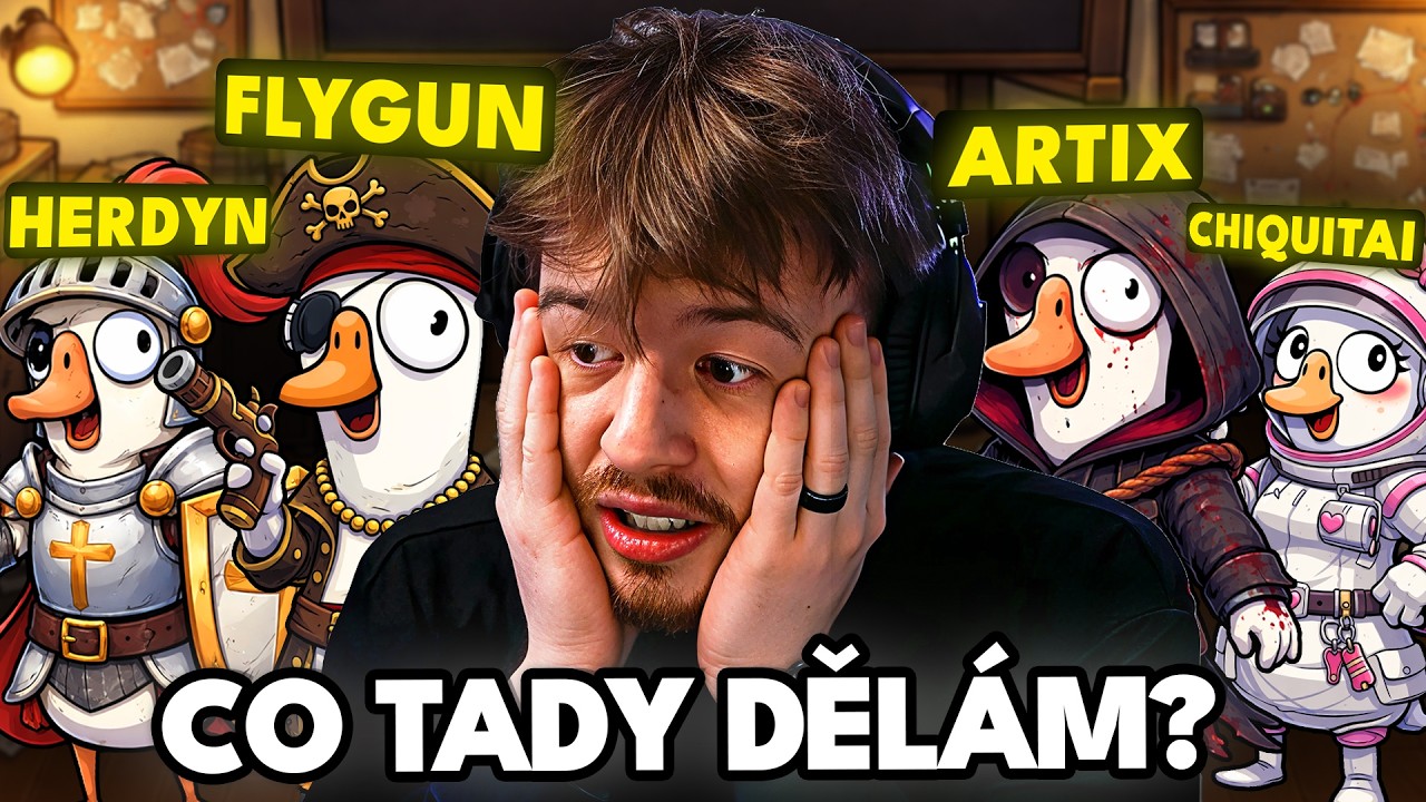 Hraju Goose Goose Duck s RP streamery