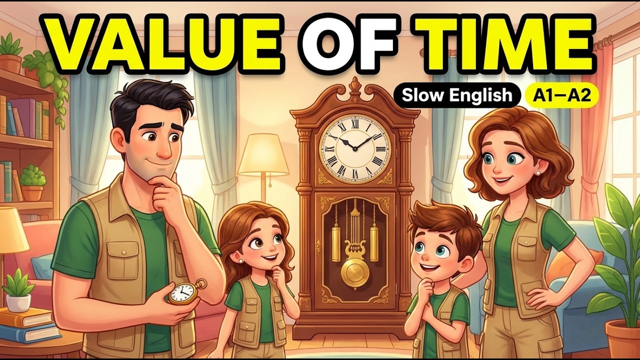 Value of Time | English Story for Beginners (A1-A2)