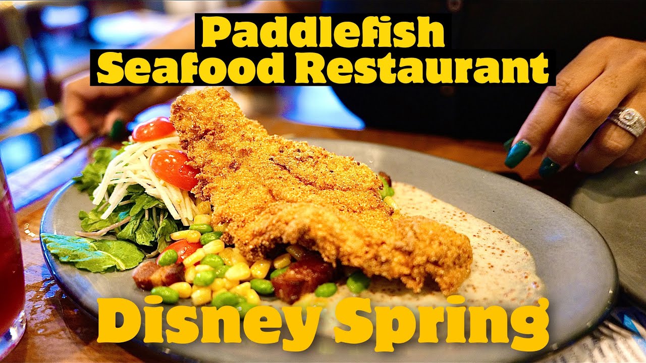 Paddlefish: Voted Best Seafood Restaurant in Disney Springs, Orlando, Florida