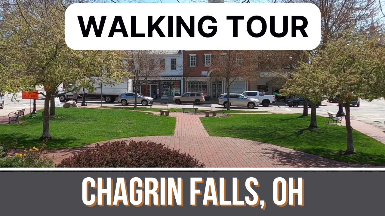 Chagrin Falls Walking Tour - The Most New England Town in Ohio - Town Street Ambiance