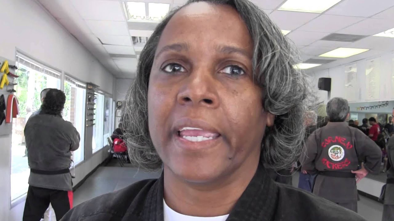 5th Degree Black Belt Woman sharing her experience in the martial arts.wmv