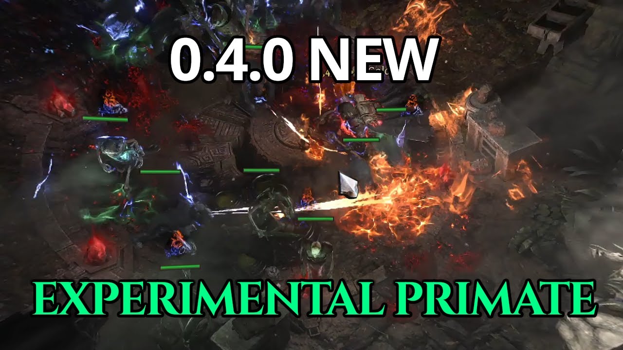 POE2 0.4.0 NEW Spectre - Experimental Primate in T15 Endgame