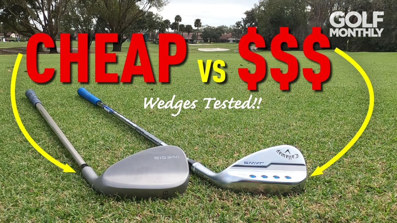 CHEAP v EXPENSIVE WEDGE TEST!!! Golf Monthly