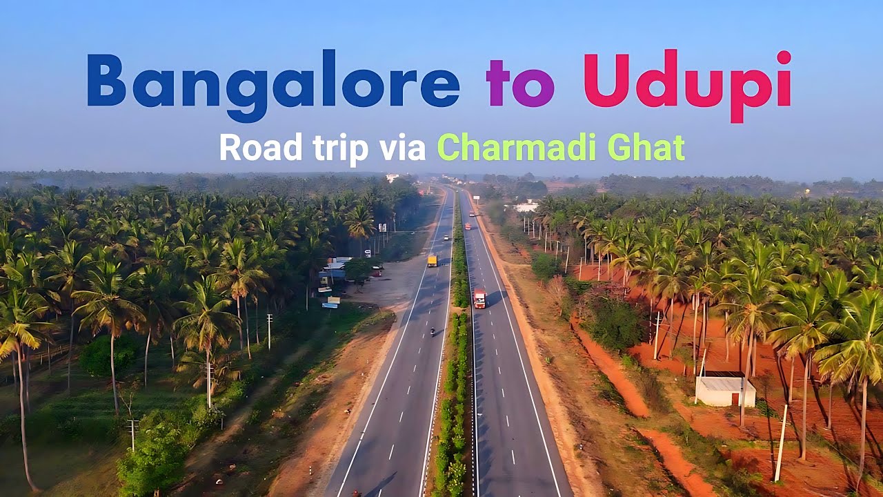 Bangalore to UDUPI road trip | Charmadi Ghat drive | Coastal Karnataka | Travel vlog
