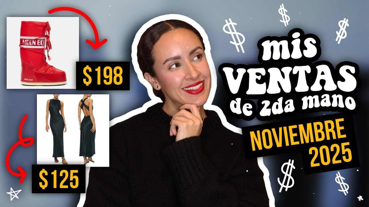 Mis MEJORES 🔥 y PEORES 👎 VENTAS de 2da Mano en INTERNET - Noviembre 2025 | Patty Machado