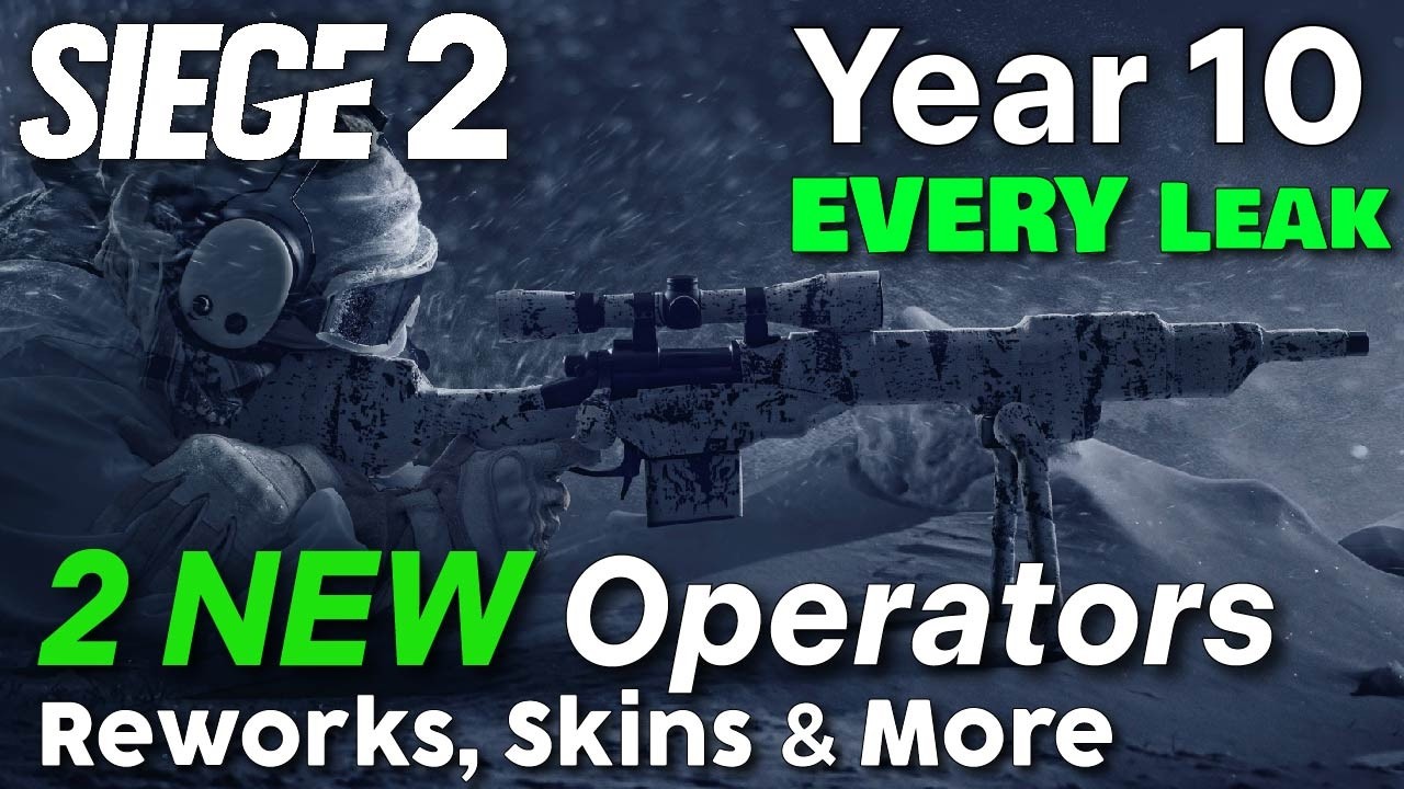 Siege Year 10 Leaks - Weapon Inspect, Skins & More