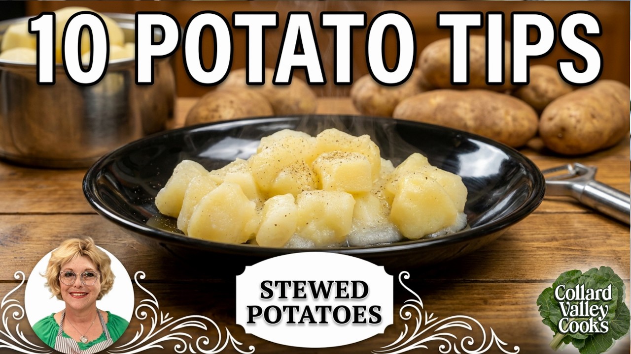 Stewed Potatoes - 10 Potato Tips & Facts - Southern Cooking