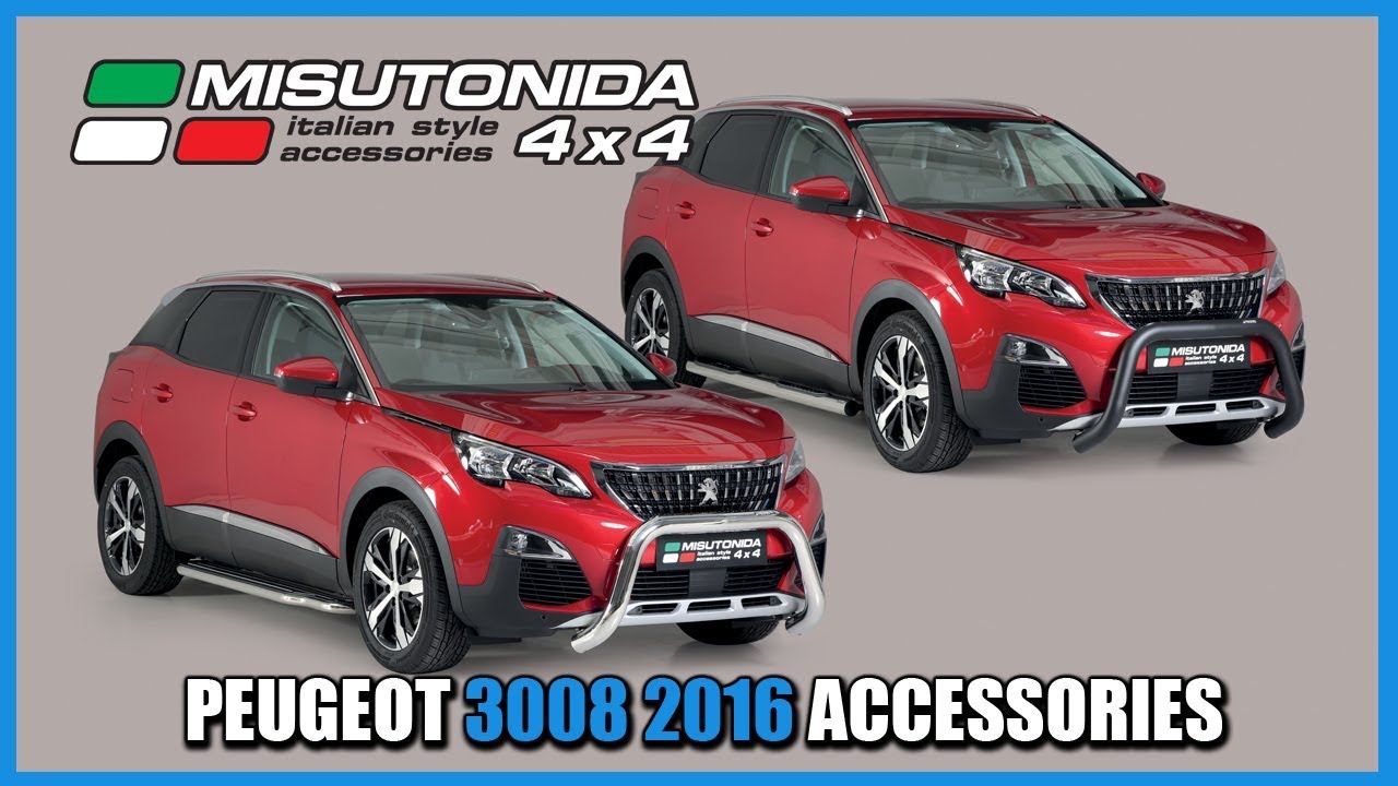 Misutonida 4x4 Italy: Peugeot 3008 2016 accessories