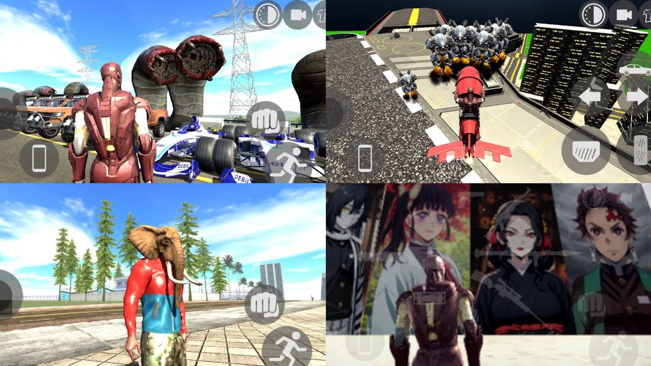 NEW WORM MONSTER 😱😱 ELEPHANT FACE MASK😂😂 INDIAN BIKE DRIVING 3D ALL CHEAT CODES IN DESCRIPTION 