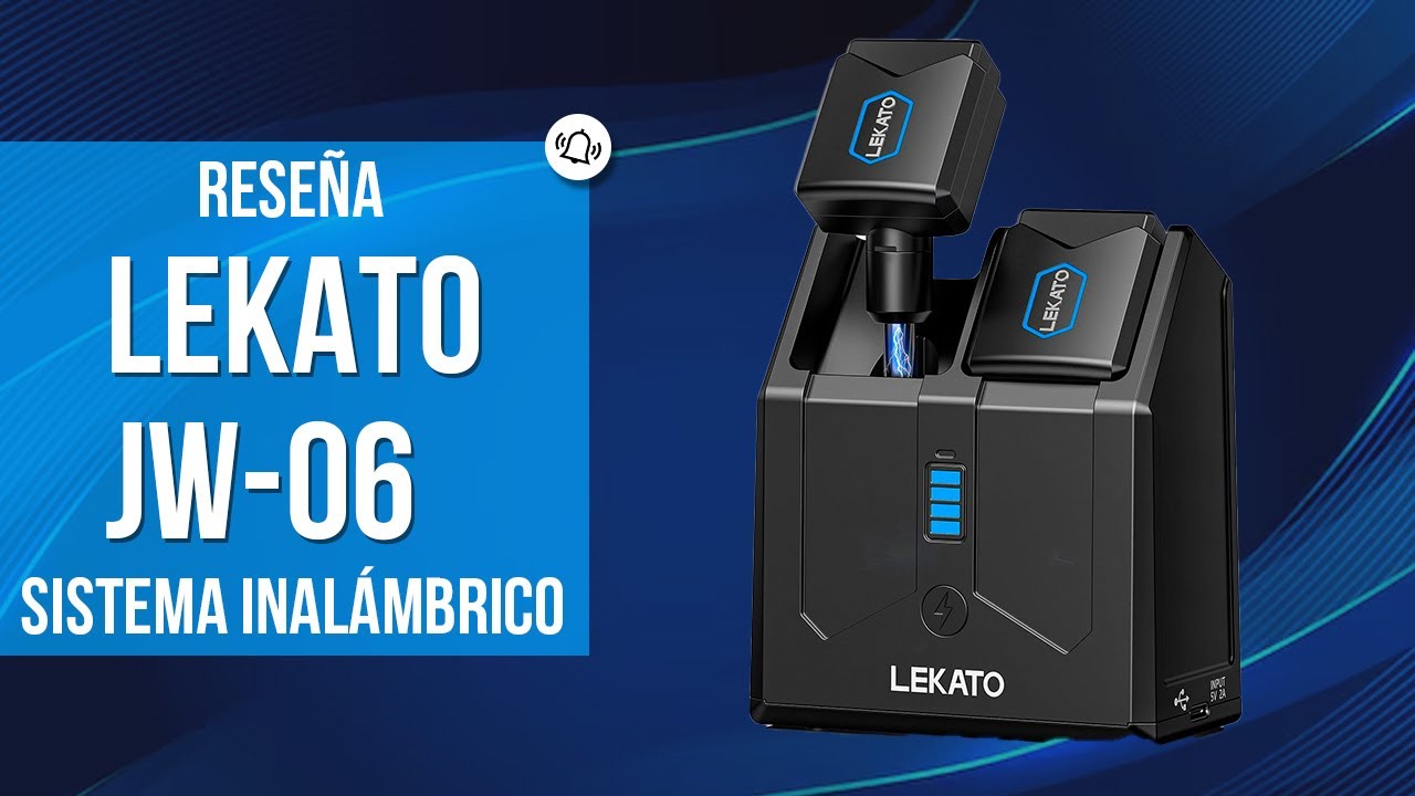 Reseña Sistema Inalámbrico Lekato JW-06