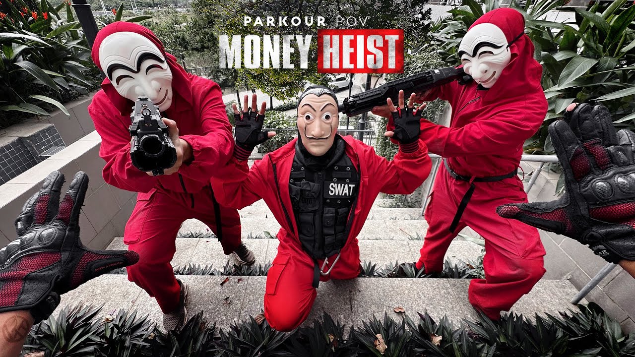 Паркур MONEY HEIST: Полицейская сторона 3