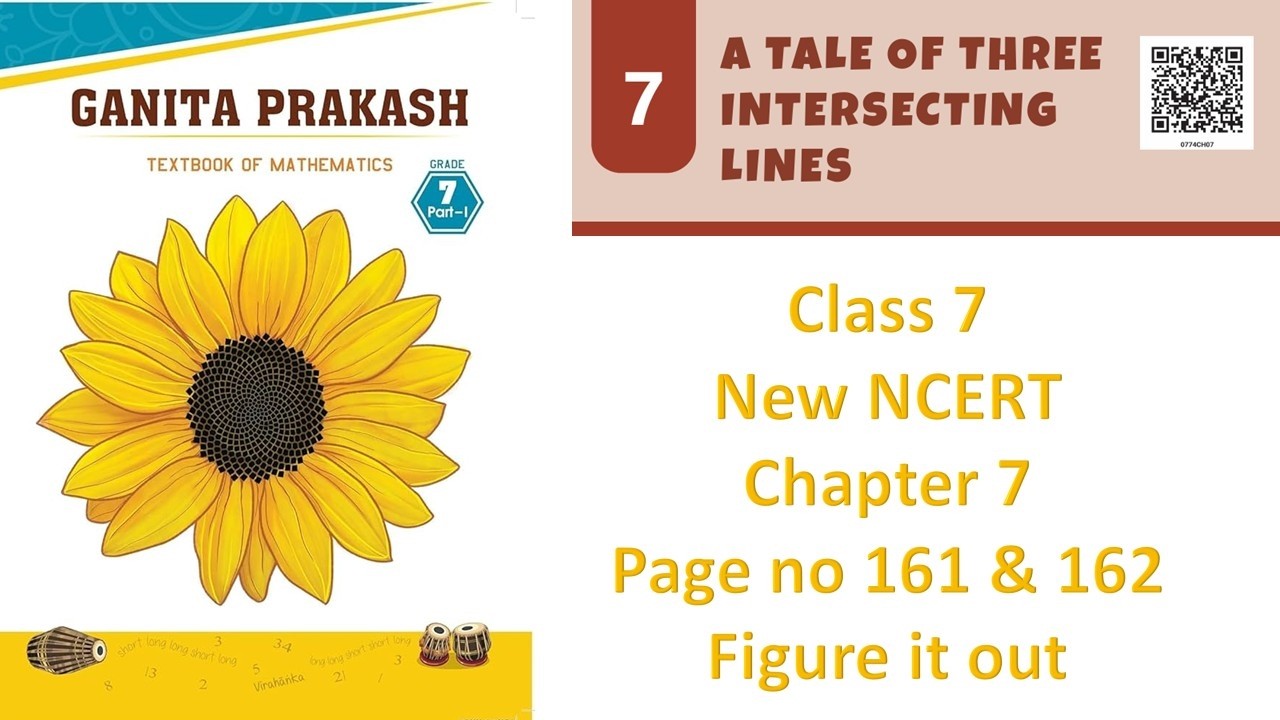 Class 7 New NCERT Maths Chapter 7 Page no 161 & 162 Figure it out