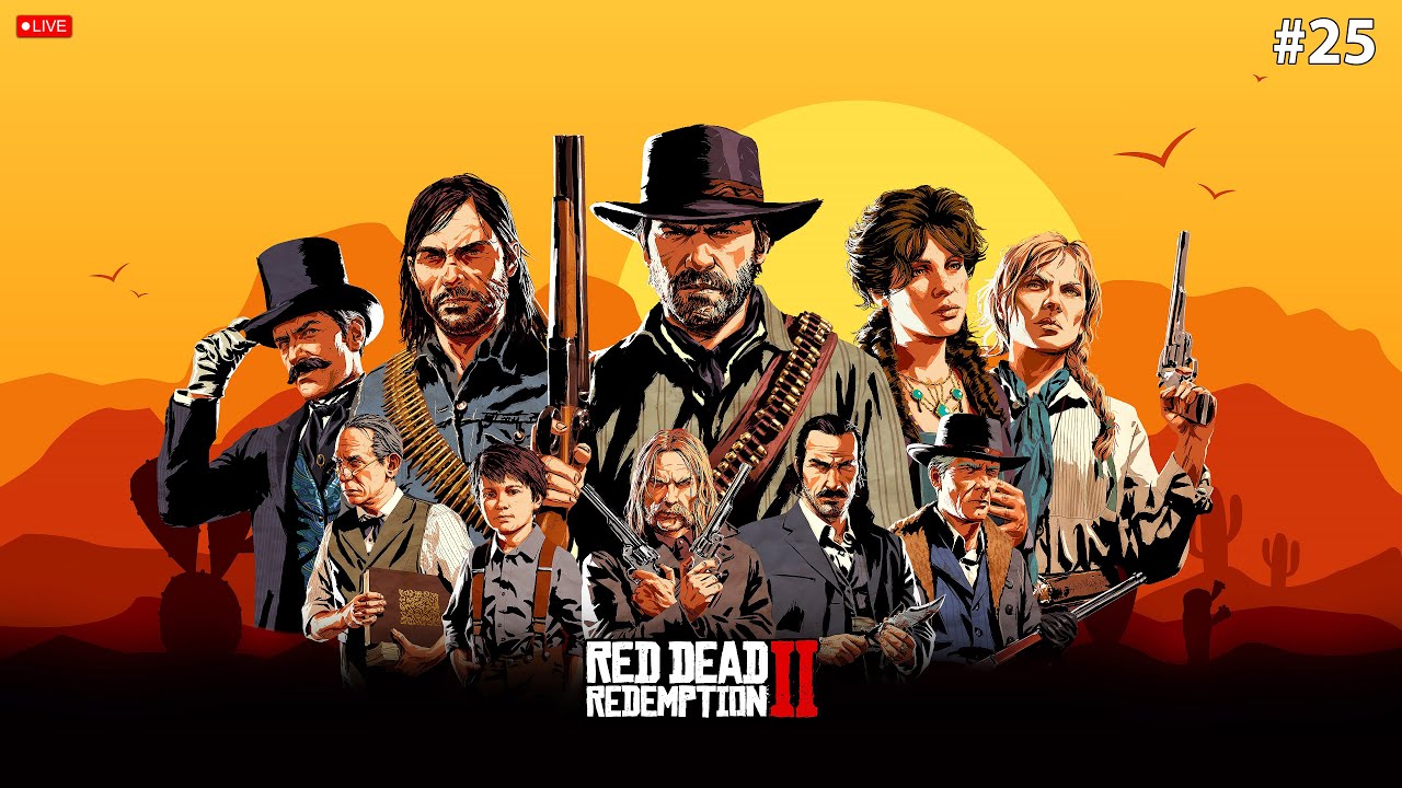 Red Dead Redemption 2 LIVE | Epic Wild West Adventure Begins | Day 25