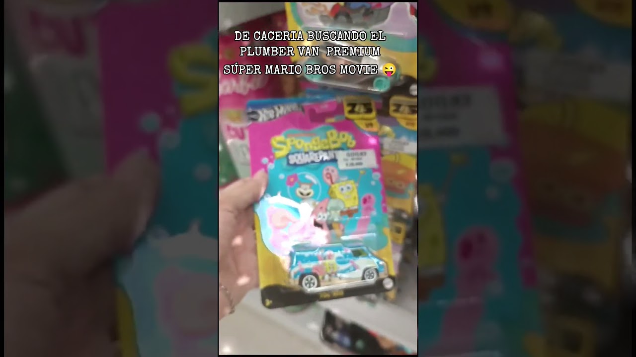 PLUMBER VAN THE MARIO BROS MOVIE POP CULTURE 2024 HOTWHEELS 