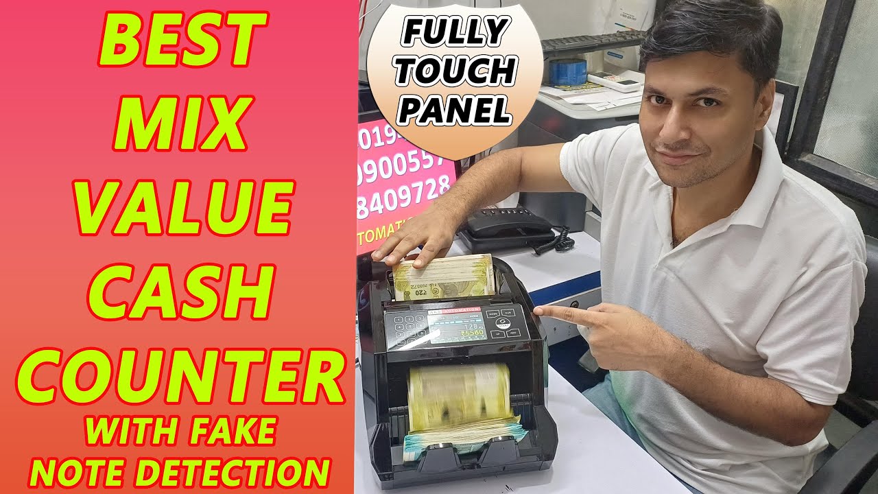 Buy Money Counting Machine Online in India | Best Mix Value Cash Counter with Fake Note Detector 🔍💵