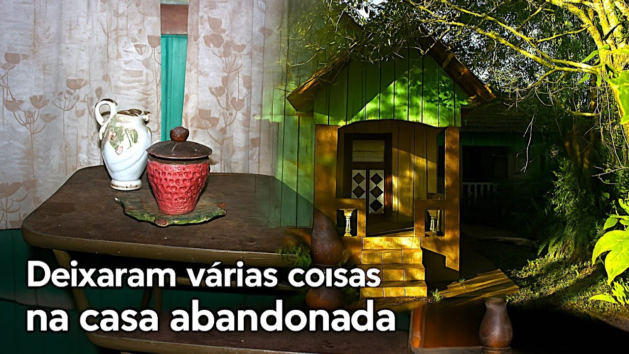 PAREI NA BEIRA DA ESTRADA QUANDO VI ESSA CASA ABANDONADA: VEJA O QUE TINHA LÁ DENTRO !!!