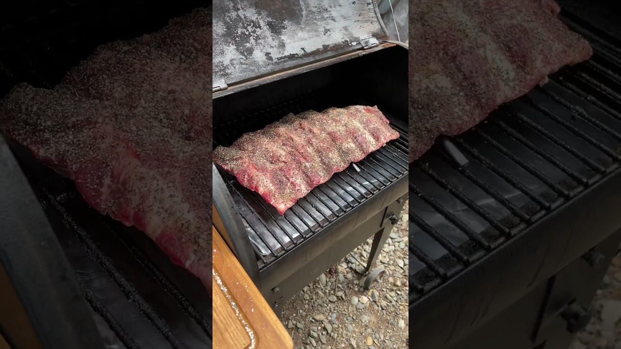 Beef back ribs, don&rsquo;t sleep on them! #traeger #beef #cooking #smoker #delicious #food #yummy #bbq