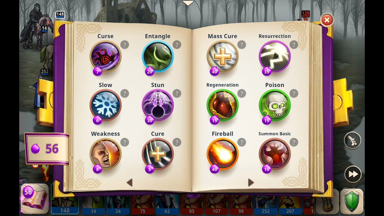 magic world turn based tactics, battle vs 600 demon, using dark lord as heroes with voice tips 