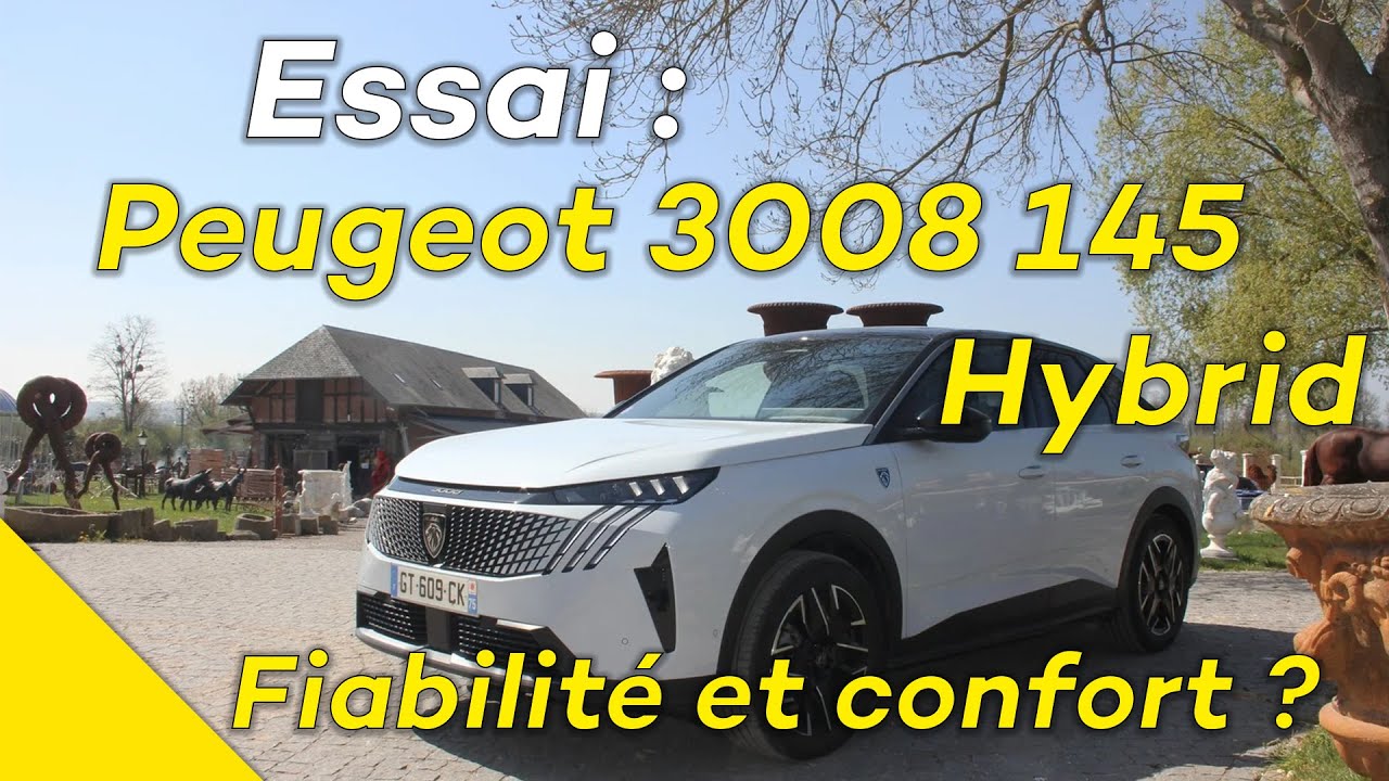 Essai Peugeot 3008 Hybrid 145 GT : L'âge de raison ?