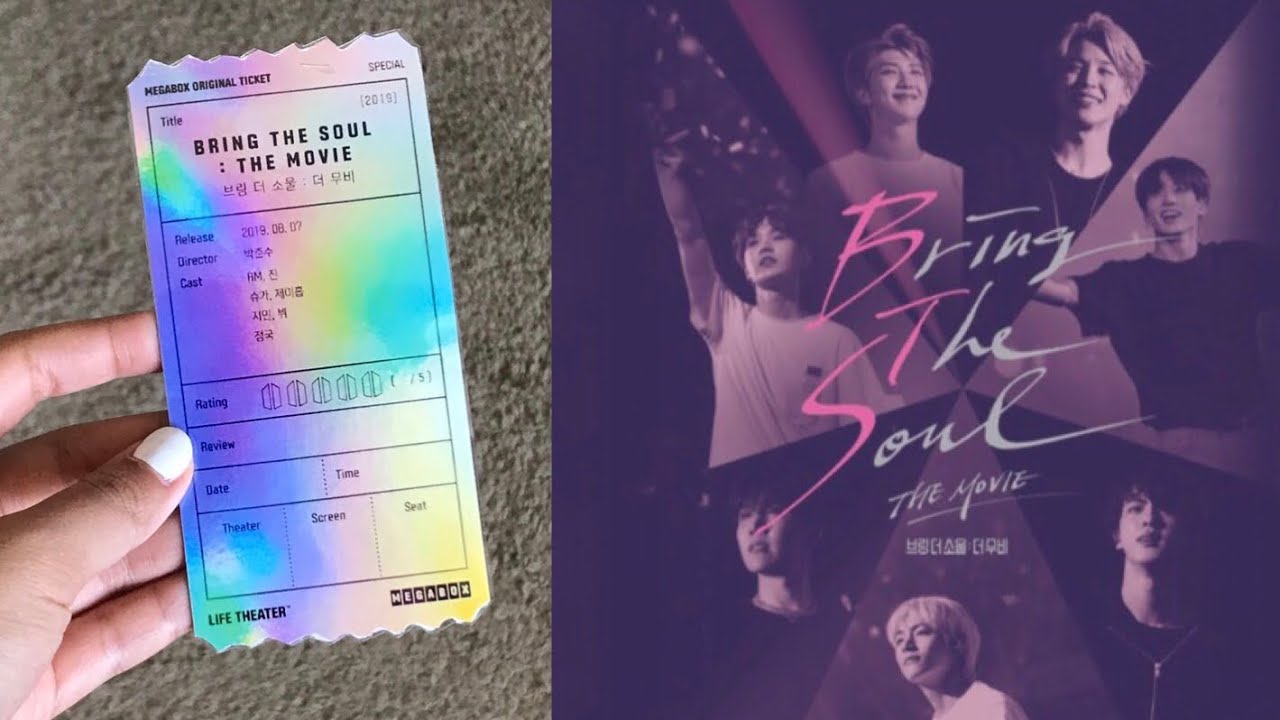 BTS: Bring The Soul DIY Tickets