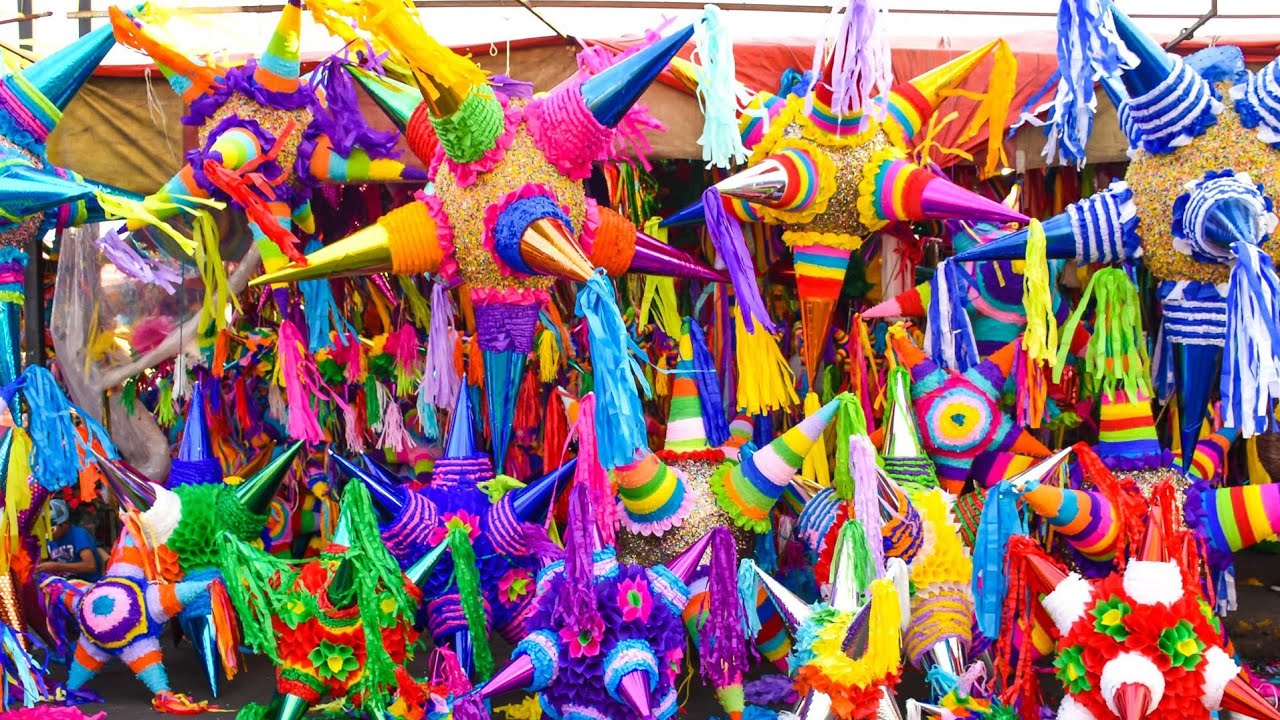 🪅🪅🎅🏻⛄ PIÑATAS PARA LA TEMPORADA NAVIDEÑA,EN EL MERCADO JAMAICA 🪅🎅🏻🪅⛄