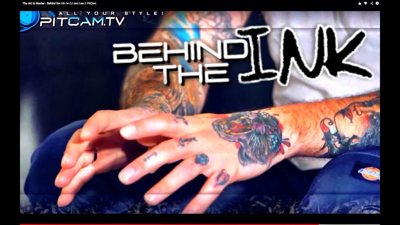 Thy Art Is Murder - Behind the Ink /w CJ and Lee // PitCam