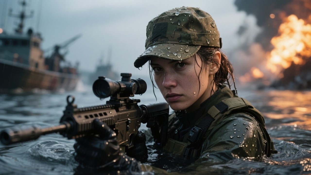 Girls Can’t Join SEALs!The Recruit Mocked—Then Female Sharpshooter Displayed Her 300 Verified Kills