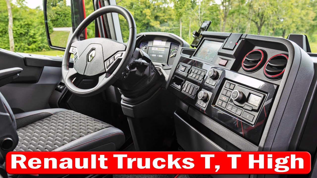 Renault Trucks T & T High TCK Evolution Interior, Cabin features