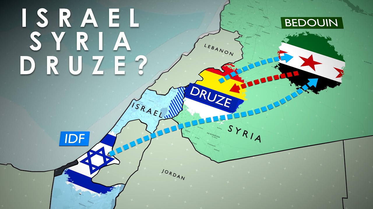 Why Israel Strikes Syria for the Druze? #israel #syria
