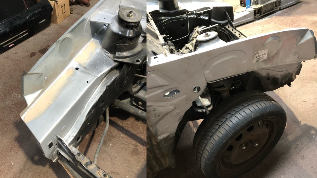Hand making panels for the MK2 XR2 fiesta part 2 #XR2#MK2