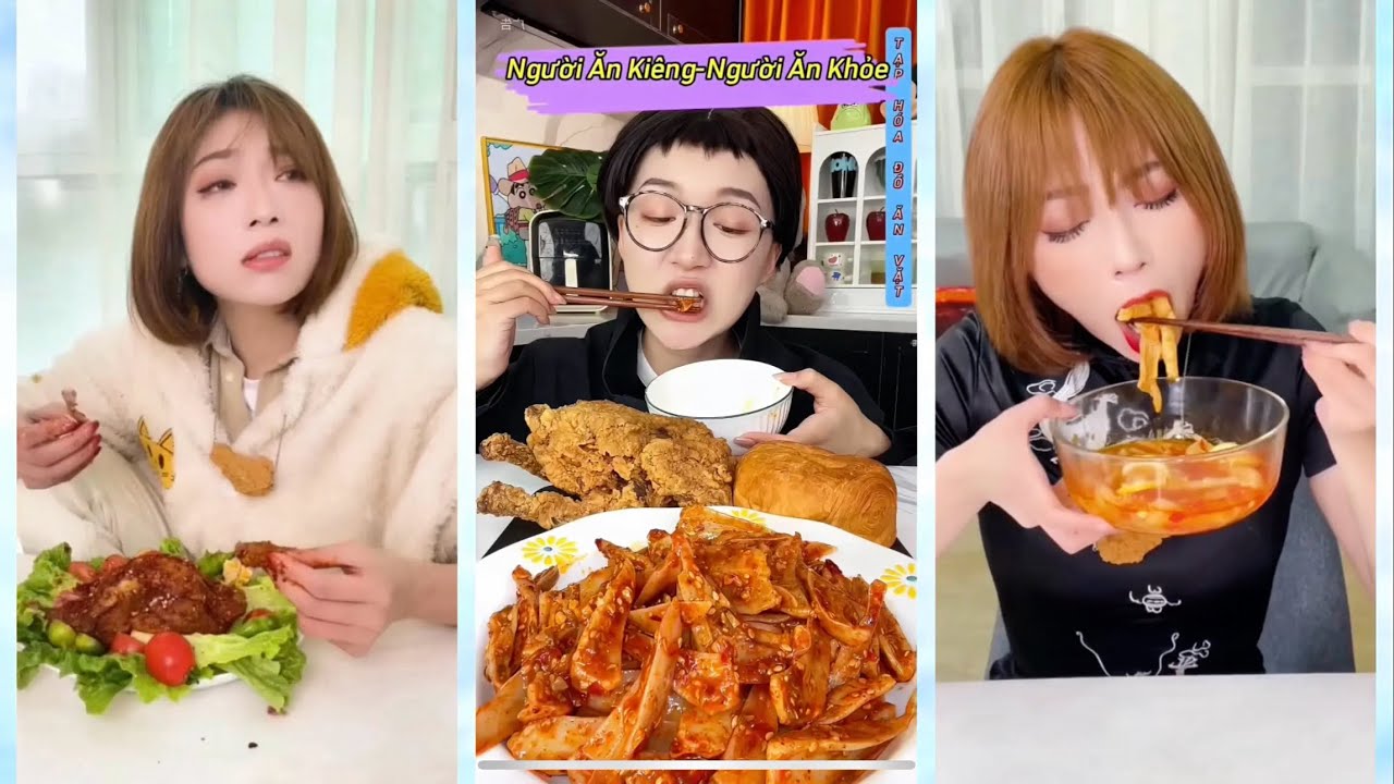 Tổng Hợp Mukbang Đồ Ăn Vặt Hay Nhất | Đồ Ăn Vặt Trung Quốc P09