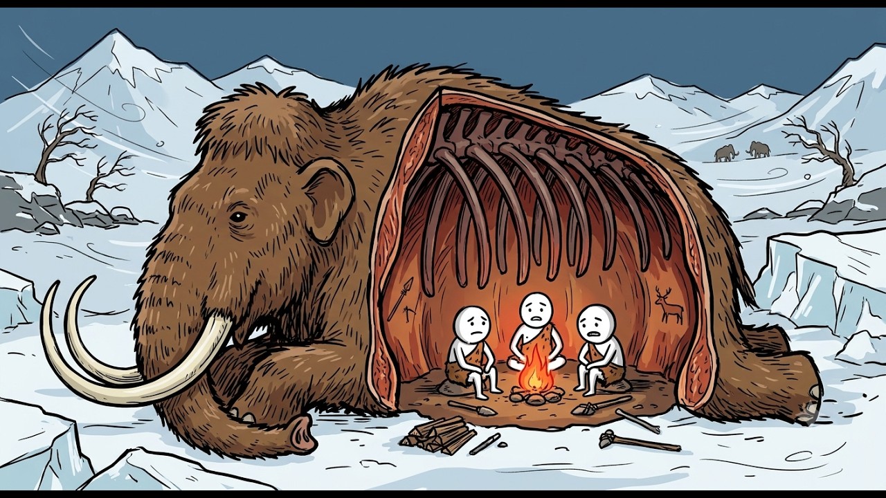 How Ancient Humans Survived  40&deg;F Winters 4 Ways to Die