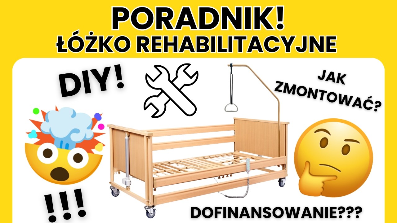 JAK ZŁOŻYĆ ŁÓŻKO REHABILITACYJNE SAMEMU? REHA FUND CAMA! #diy #sklepallmed #pcpr #dofinansowanie