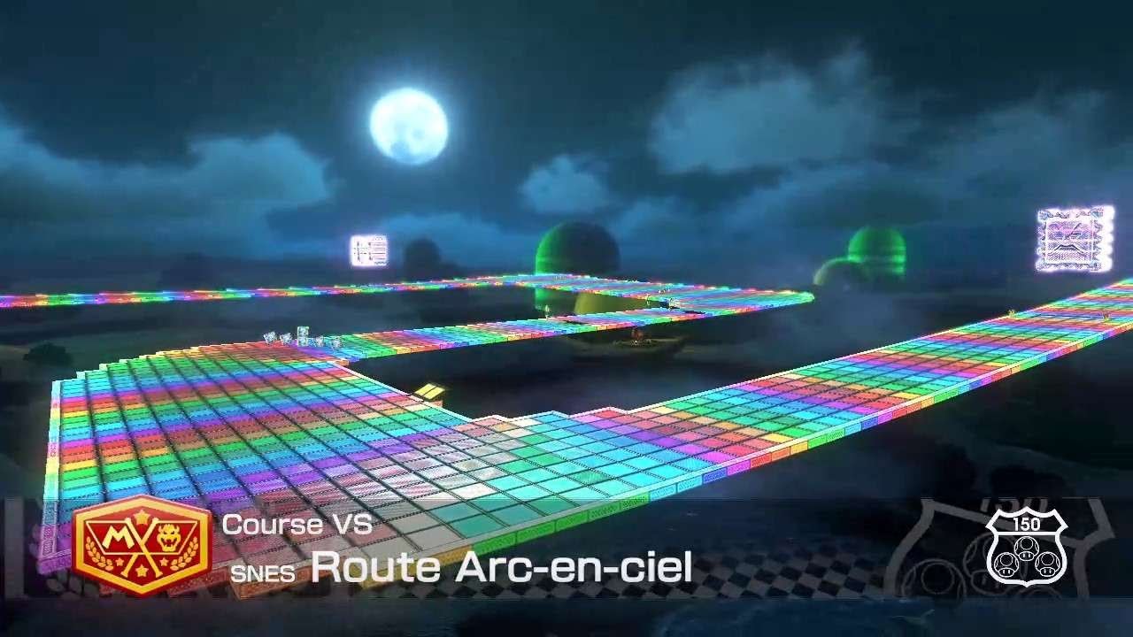 SNES Rainbow Road - Super Mario Kart Remix