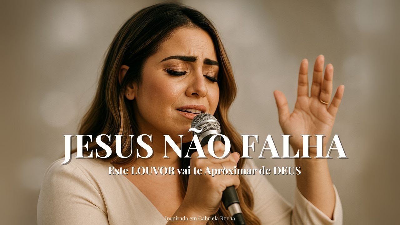 Jesus N&atilde;o Falha | Louvor Poderoso Que Toca o C&eacute;u e Enche a Alma de Paz