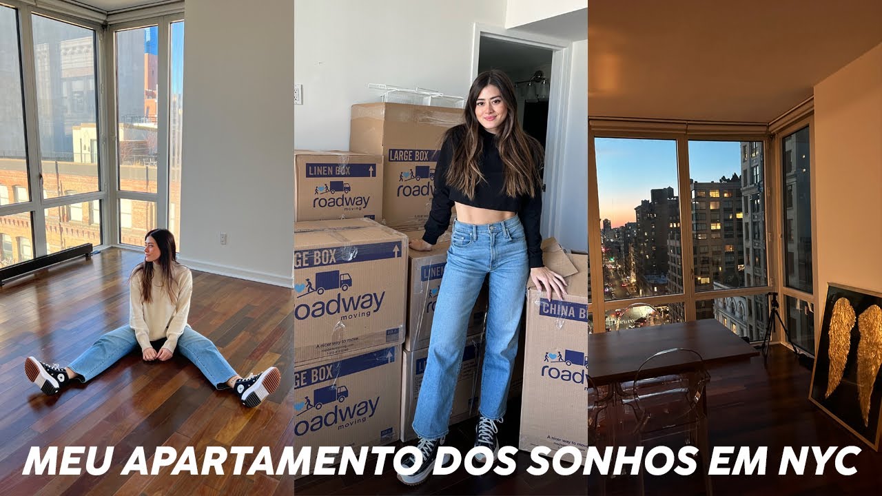 me mudei pro ap dos meus sonhos em nyc