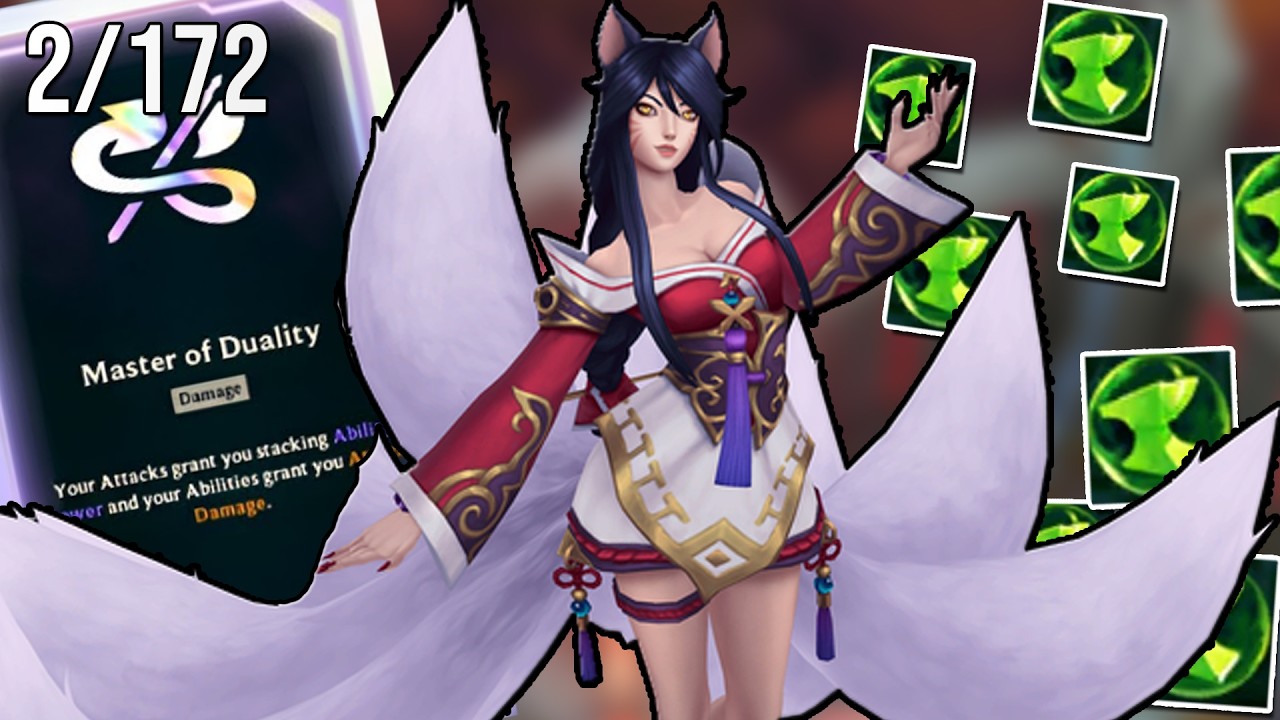 AHRI LA MAÎTRESSE DE LA DUALITÉ 🦊 (TOP 1 ARENA Full Stats #1)