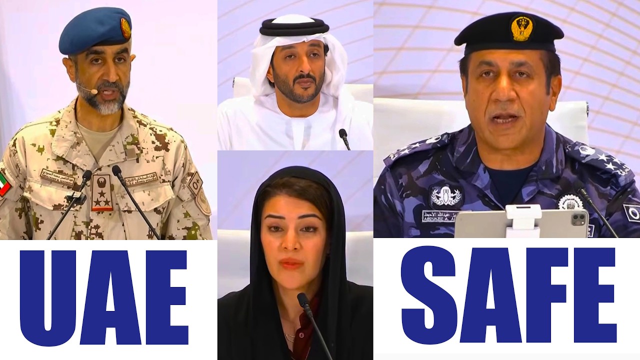 UAE Defense Ministry Assures Residents' Safety, Says 186 missiles, 812 drones launched from Iran.