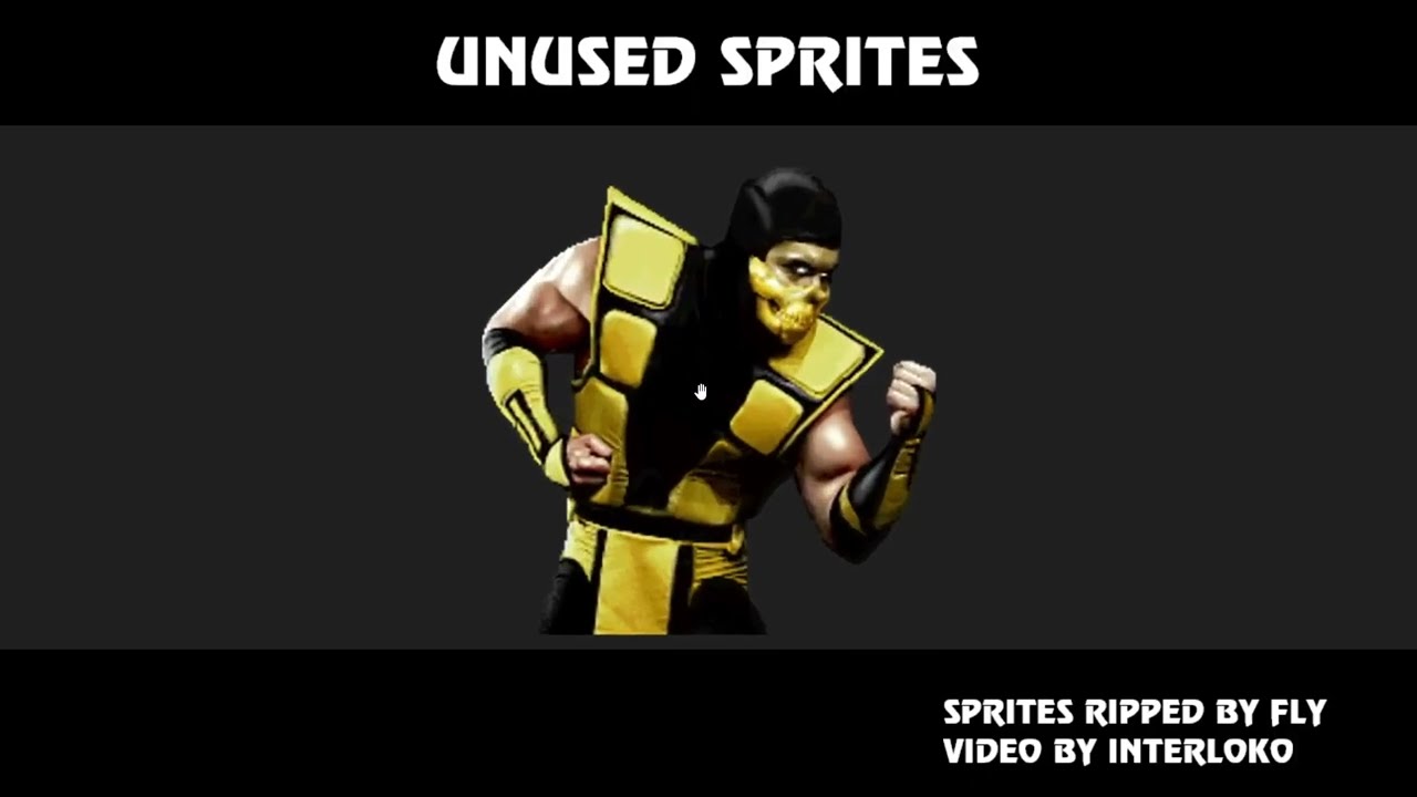 Ultimate Mortal Kombat 3 Unused Sprites (Part 1)