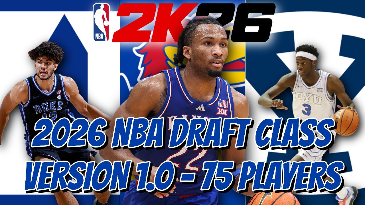 NBA 2K26 - 2026 Draft Class v 1.0 OUT NOW!!!