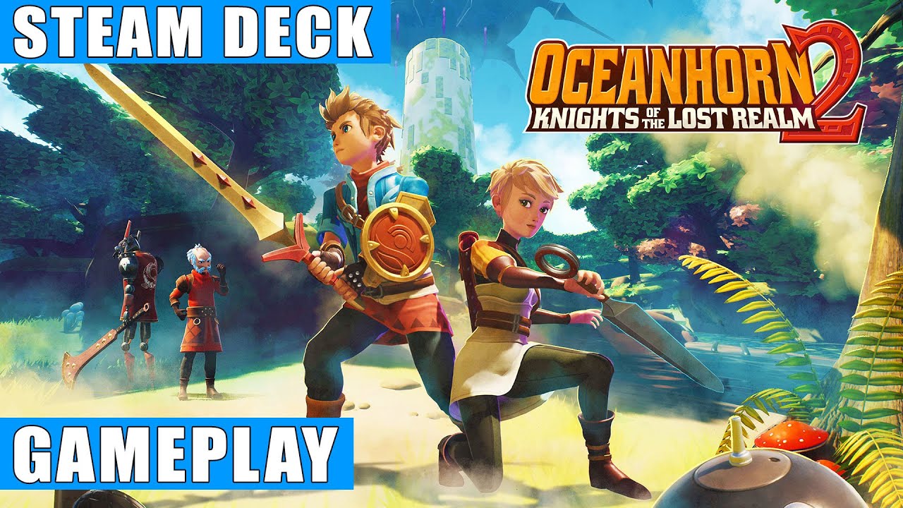 Oceanhorn 2: Knights of the Lost Realm Steam Deck Gameplay