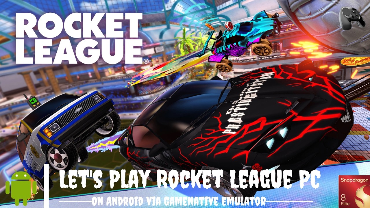 Let's Play Rocket League PC on Android - GameNative Setup & Performance