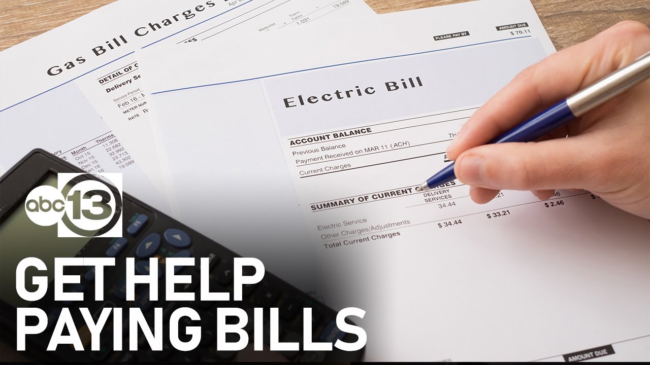 How to get assistance with your utility bill