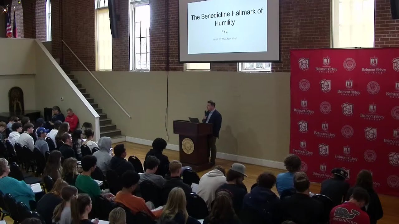 Lecture on the Benedictine Hallmark of Humility