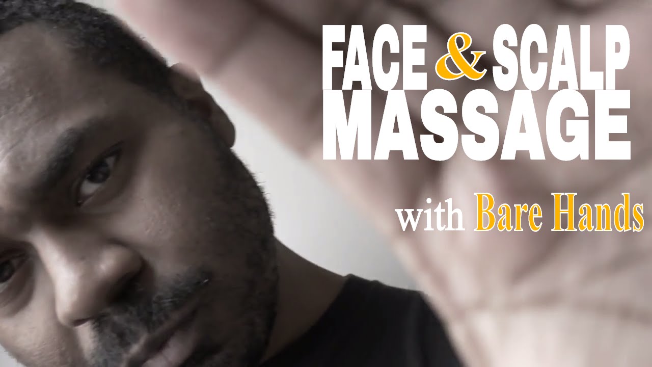 ASMR Face Massage & Scalp Massage Role Play with Bare Hands for SLEEP | Hand Movements & Hand Sounds