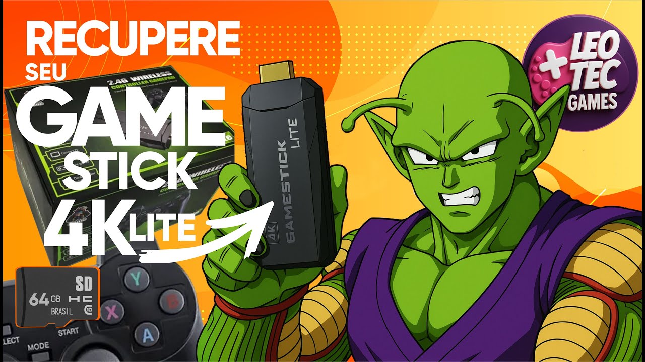 🕹️GAME Stick 4K LITE não LIGA! ⚙️recupere ou CRIE um novo Cartão SD | para TODOS OS MODELOS