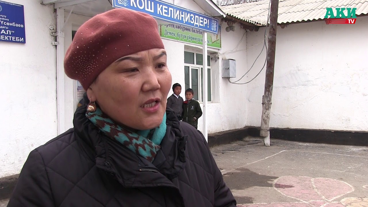 Ноокат: Арал айылындагы мектептин дубалдары көгөрүп, авариялык абалга келип калган