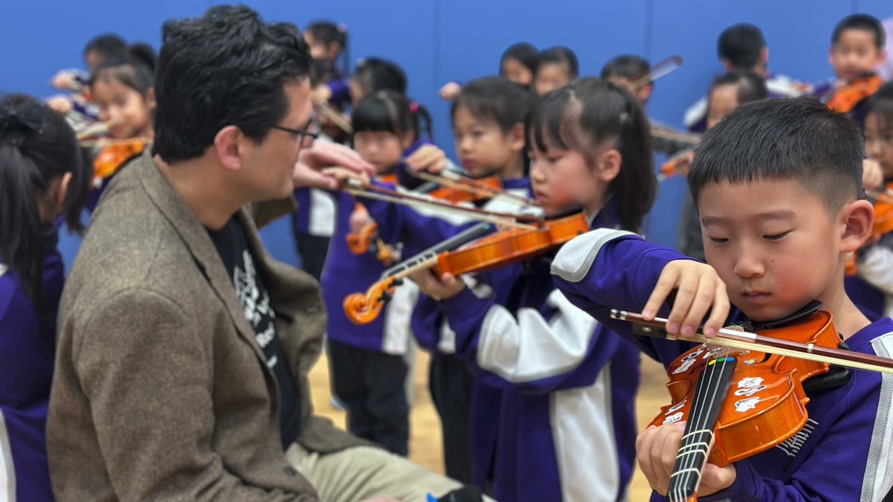 Getting inspired in China while working with kids 